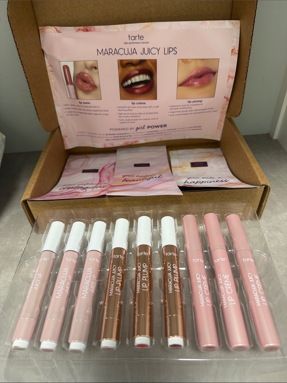 tarte Lip Set in Rose Gold, Light Pink, Nude - Picture 2 of 5